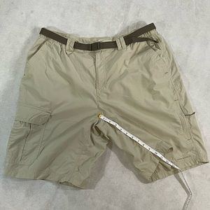 Columbia Omni Shield Field Gear Tan Shorts XL